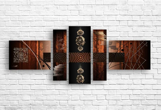 ♟️ Tablou modular „Strategie de șah”