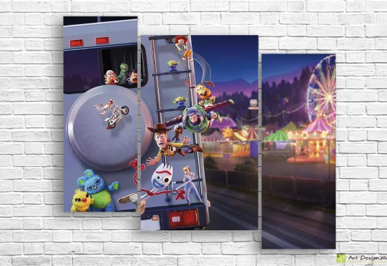 ❄️ Модульная картина «Ледяной стрелок»