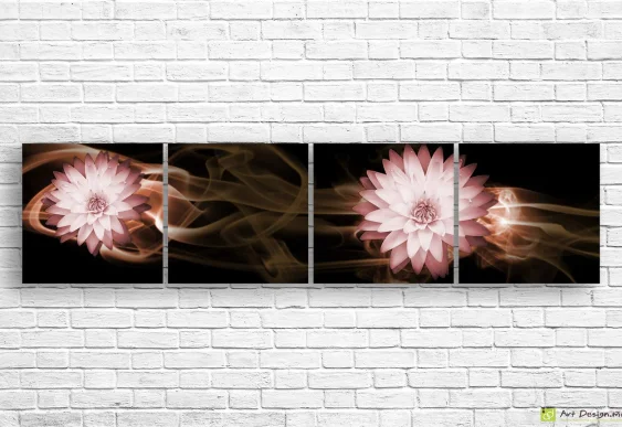 🌸 Модульная картина «Энергия цветка»