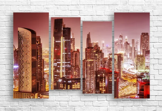 🖤 Модульная картина Фонари Лондона