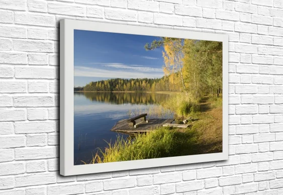 🧘 Картина «Камни дзен и отражение в воде»