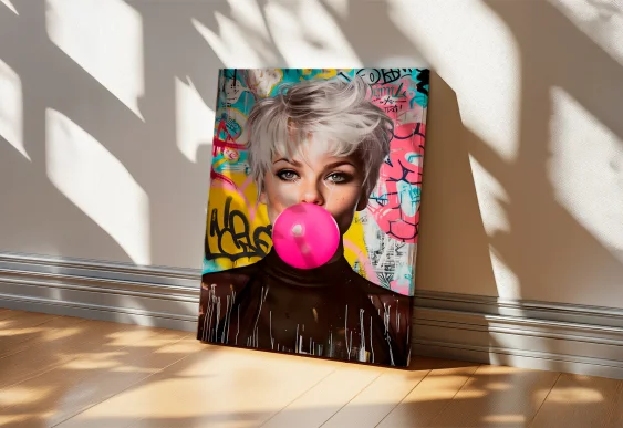 🦍 Картина Горилла Big Boss на холсте