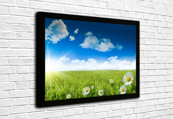 🌅 Картина «Золотое поле на закате»