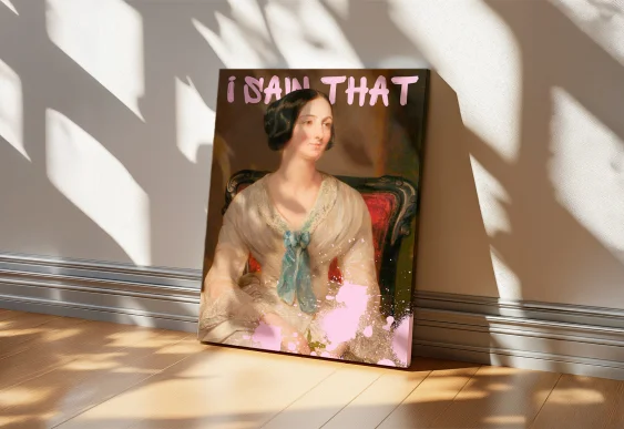 🖼️ Tablou Be Savage Not Average pe pânză