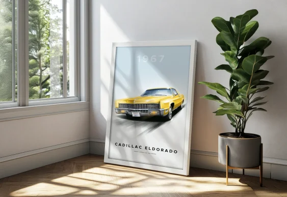 🚗 Классический Cadillac Eldorado 1967 в раме