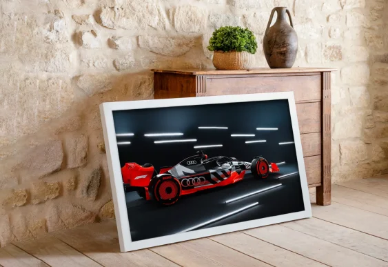 🏎️ Современный болид Audi F1 стиль и скорость