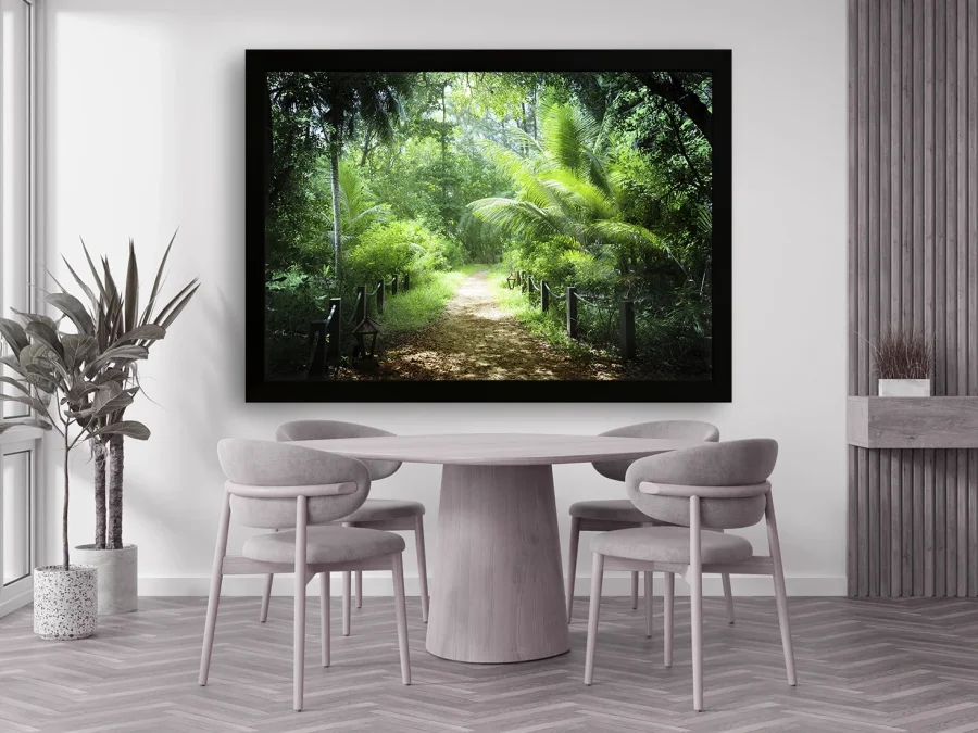 🌿 Tablou „Potecă în pădure tropicală”