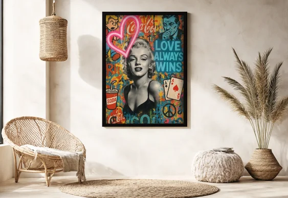 🔫 Картина Бонд MI6 с катером и яркими эффектами