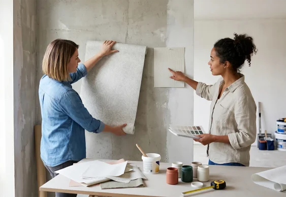 🏠 Обои или под покраску: как сделать правильный выбор?