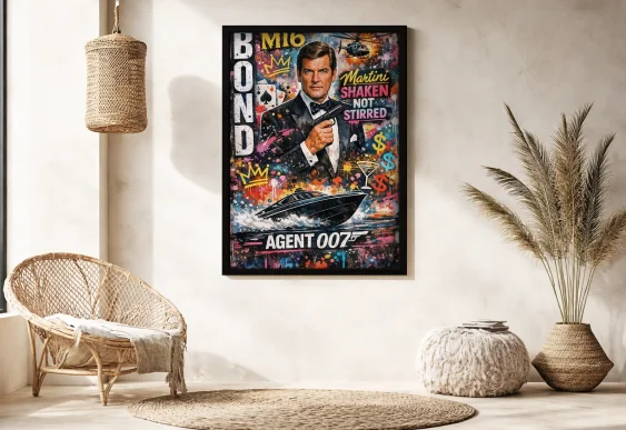 🎨 Tablou Marilyn Monroe pop art cu accente vibrante