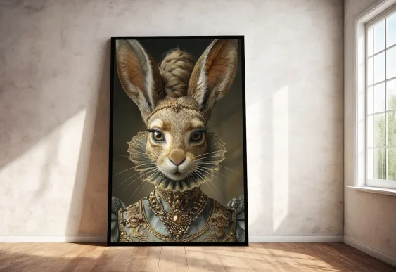 🎭 Картина королевский портрет в классическом стиле