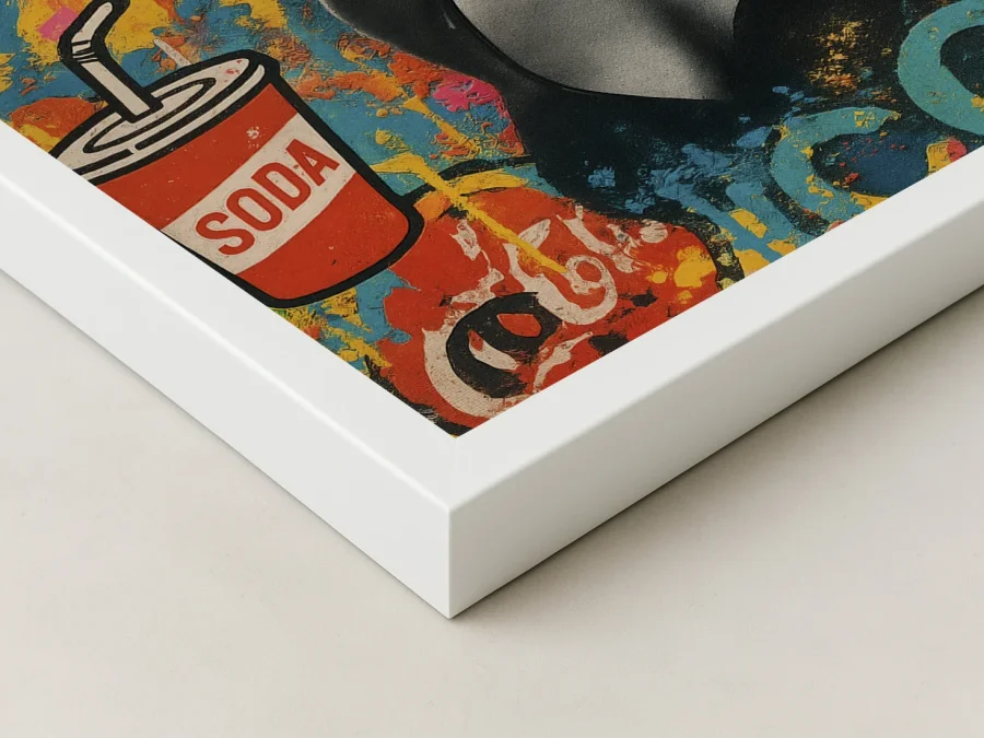 🎨 Tablou Marilyn Monroe pop art cu accente vibrante