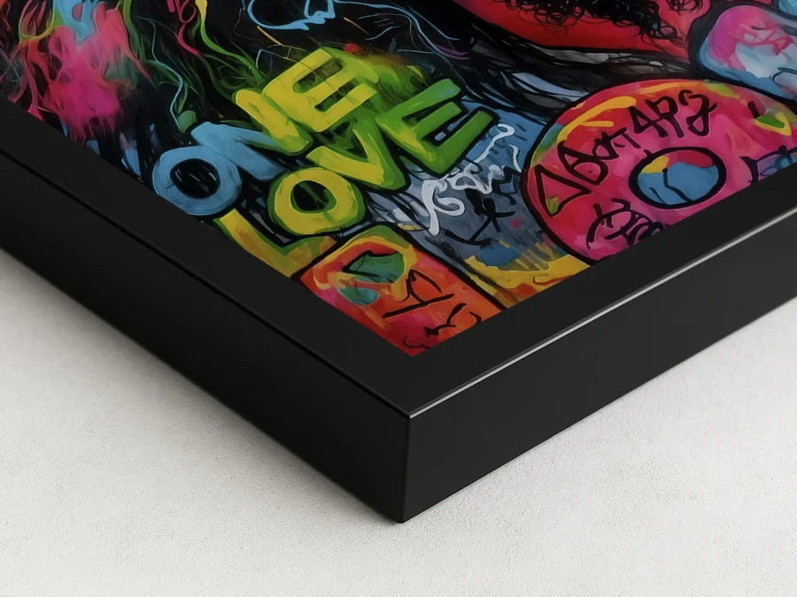 🎤 Картина Боб Марли One Love яркий портрет