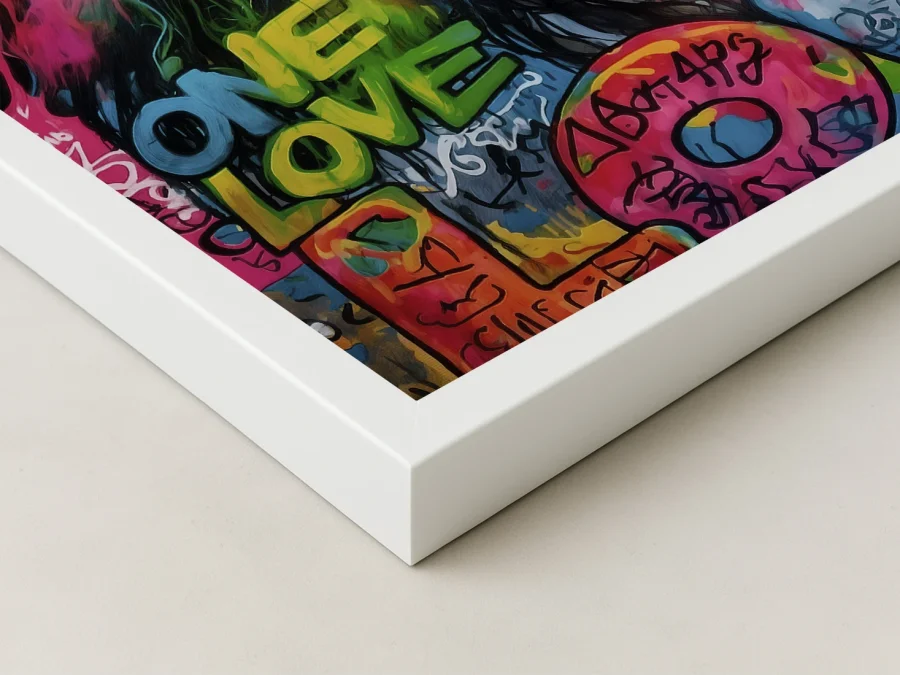 🎤 Картина Боб Марли One Love яркий портрет