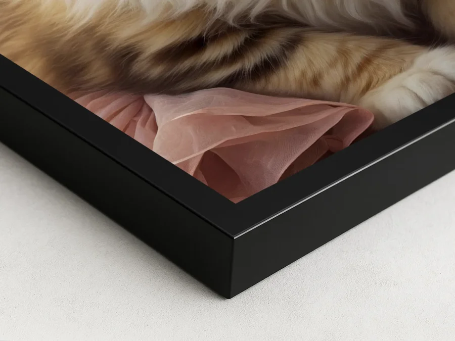 🐱 Милый котёнок в розовом платье