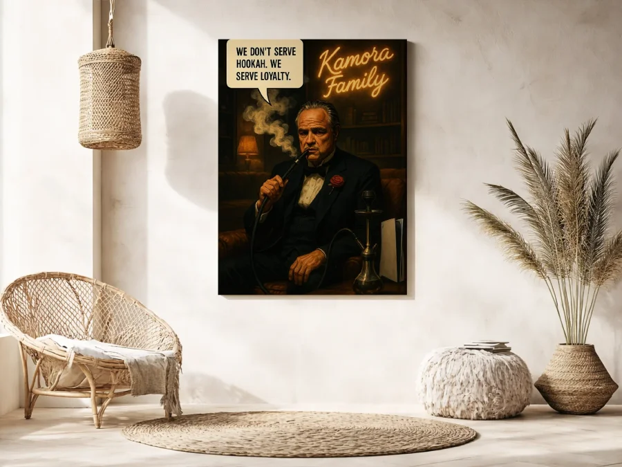 🎬 Tablou Nașul Kamora Family pe pânză