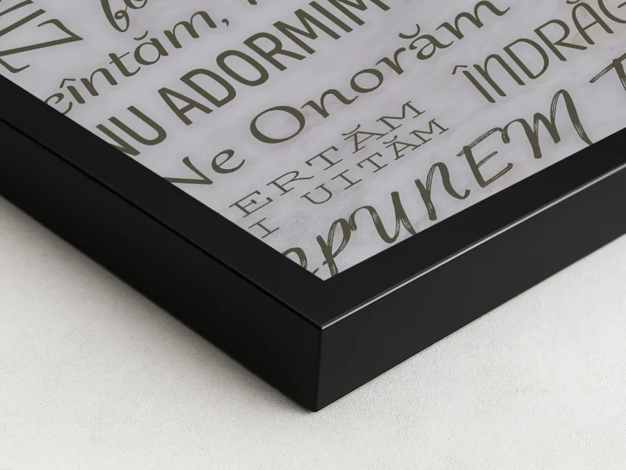 🏡 Картина Семейные правила и ценности в доме