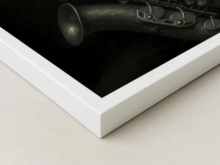 🎷 Картина саксофонист в винтажном стиле