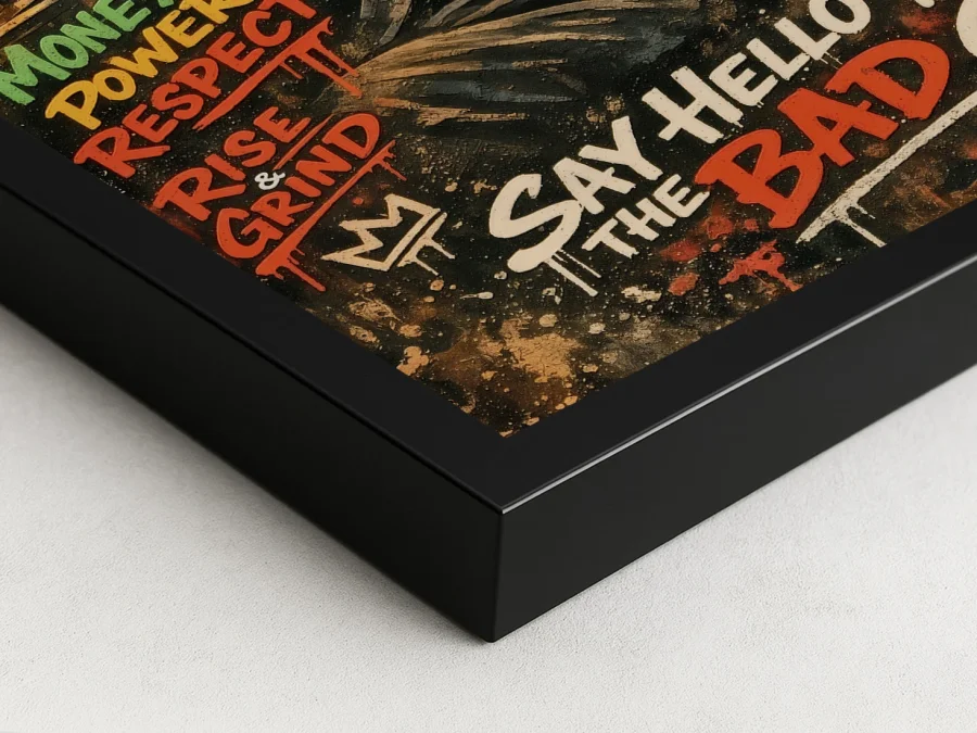 💰 Картина мужчина с деньгами The World is Yours