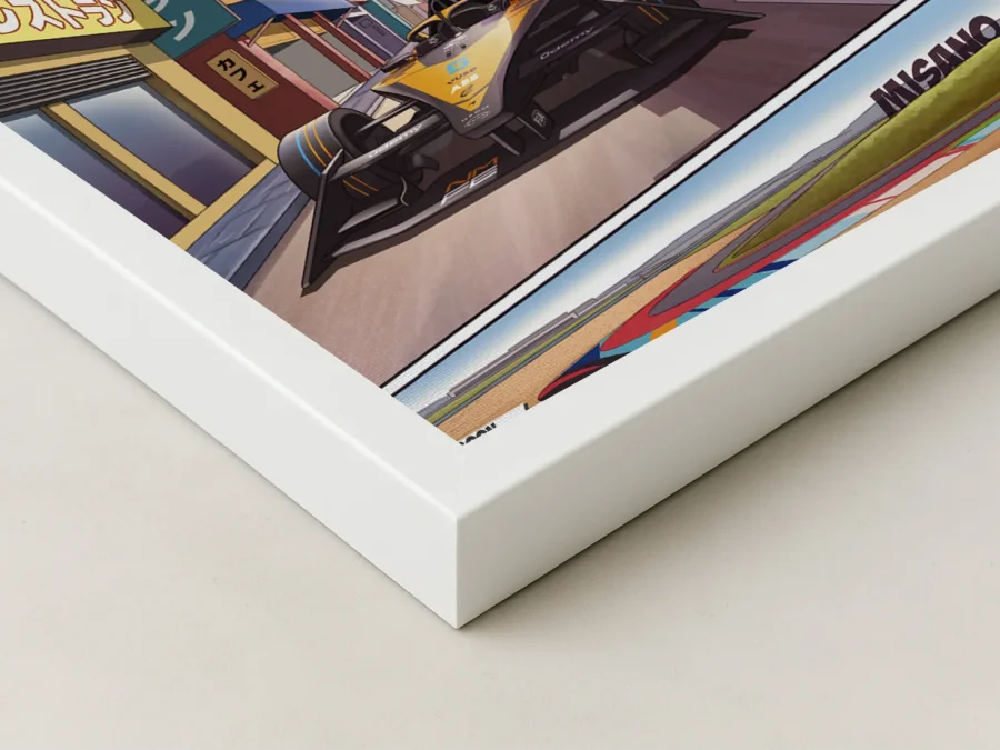 🏎️ Постер Токио с гоночными болидами