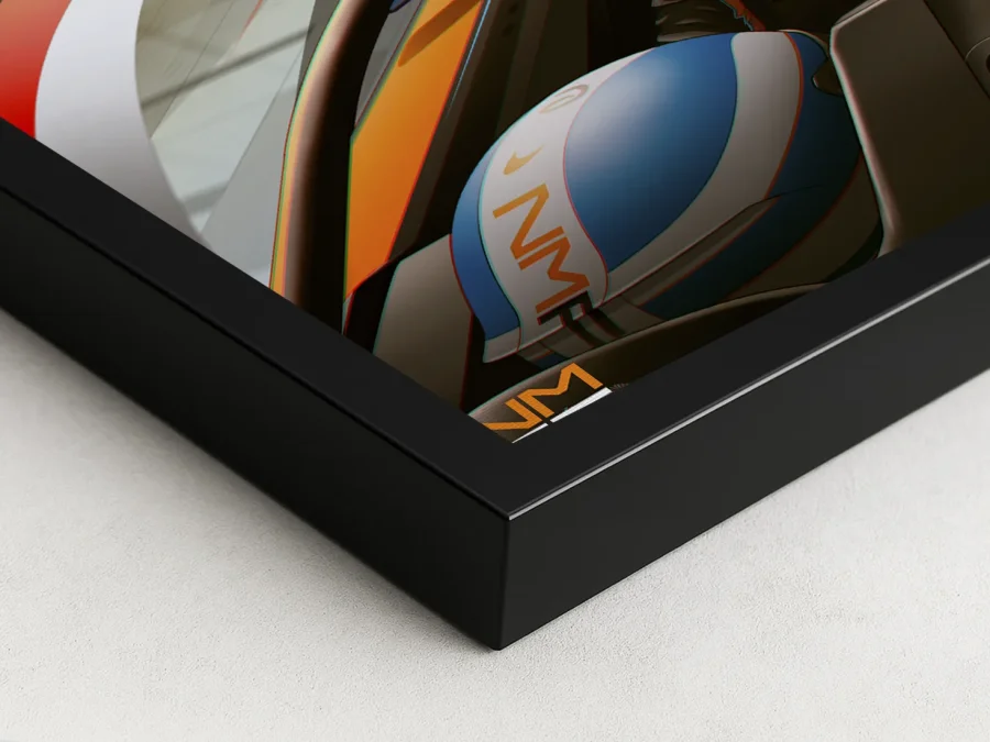 🏎️ Tablou Monaco E-Prix viteză pe circuit pe panza