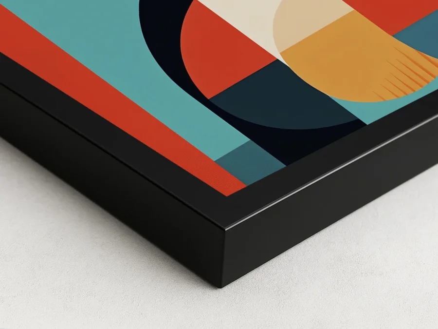 🎨 Геометрический портрет в стиле арт-деко