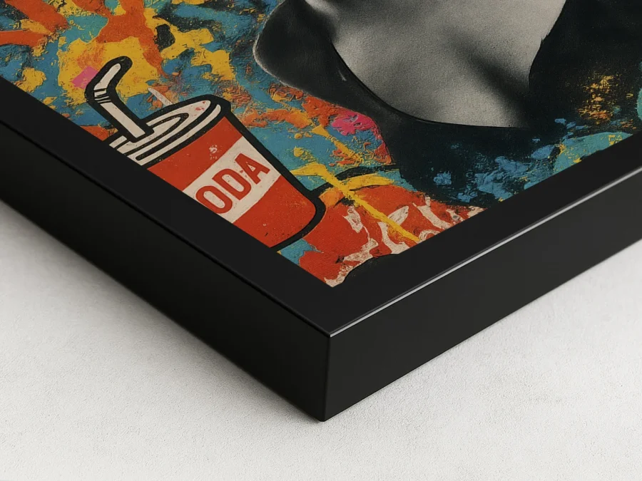 🎨 Tablou Marilyn Monroe pop art cu accente vibrante