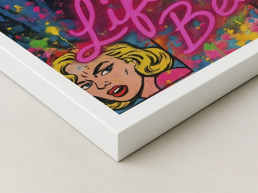 🎨 Картина Бэтмен и поп-арт коллаж с надписями