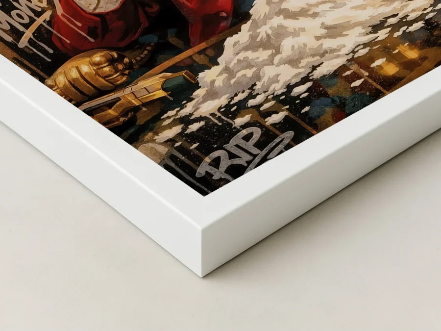 💼 Картина мужчина в красном костюме деньги и стиль