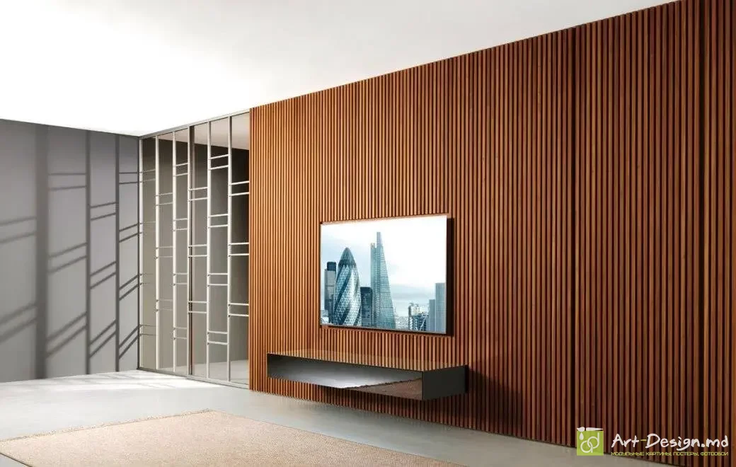 Panourile pentru pereți în interior